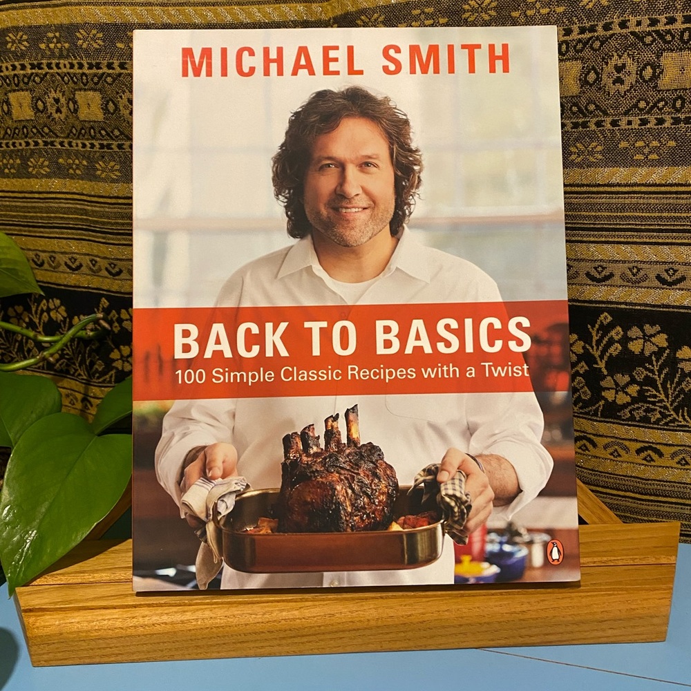 Autographed CHEF MICHAEL SMITH ‘Back to Basics’ Cookbook - 250+ Pages